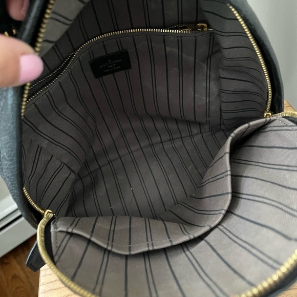 Louis Vuitton Sorbonne Black embossed backpack - Picture 6 of 7